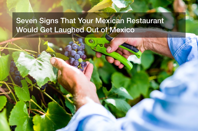 Seven Signs That Your Mexican Restaurant Would Get Laughed Out of Mexico